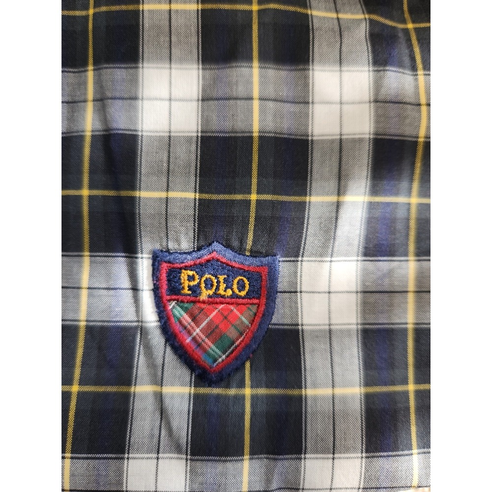 Men's Vintage Ralph Lauren Golf‎ Button Up Shirt Size M With Polo Crest - Picture 5 of 7